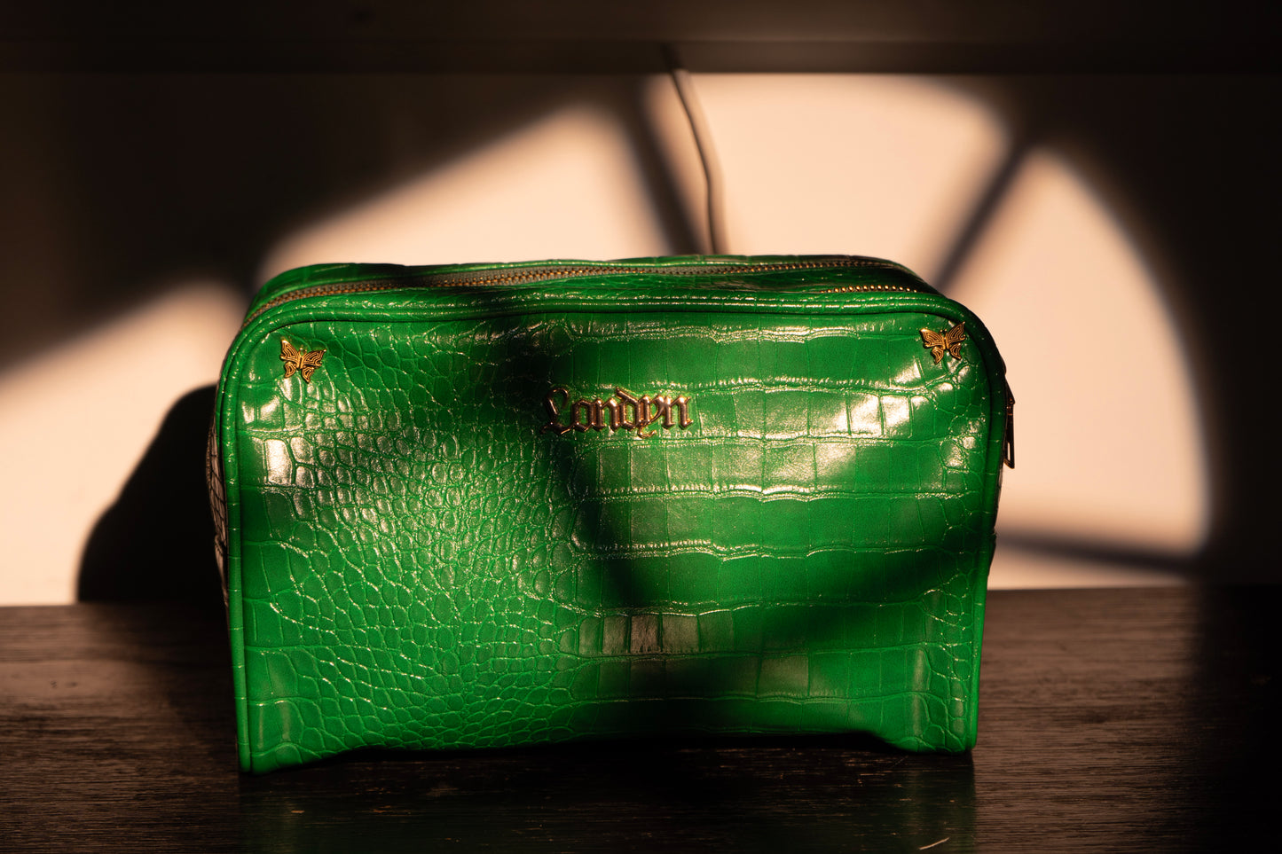 Crocodile Toiletry Bag