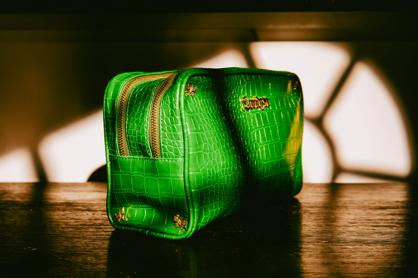 Crocodile Toiletry Bag