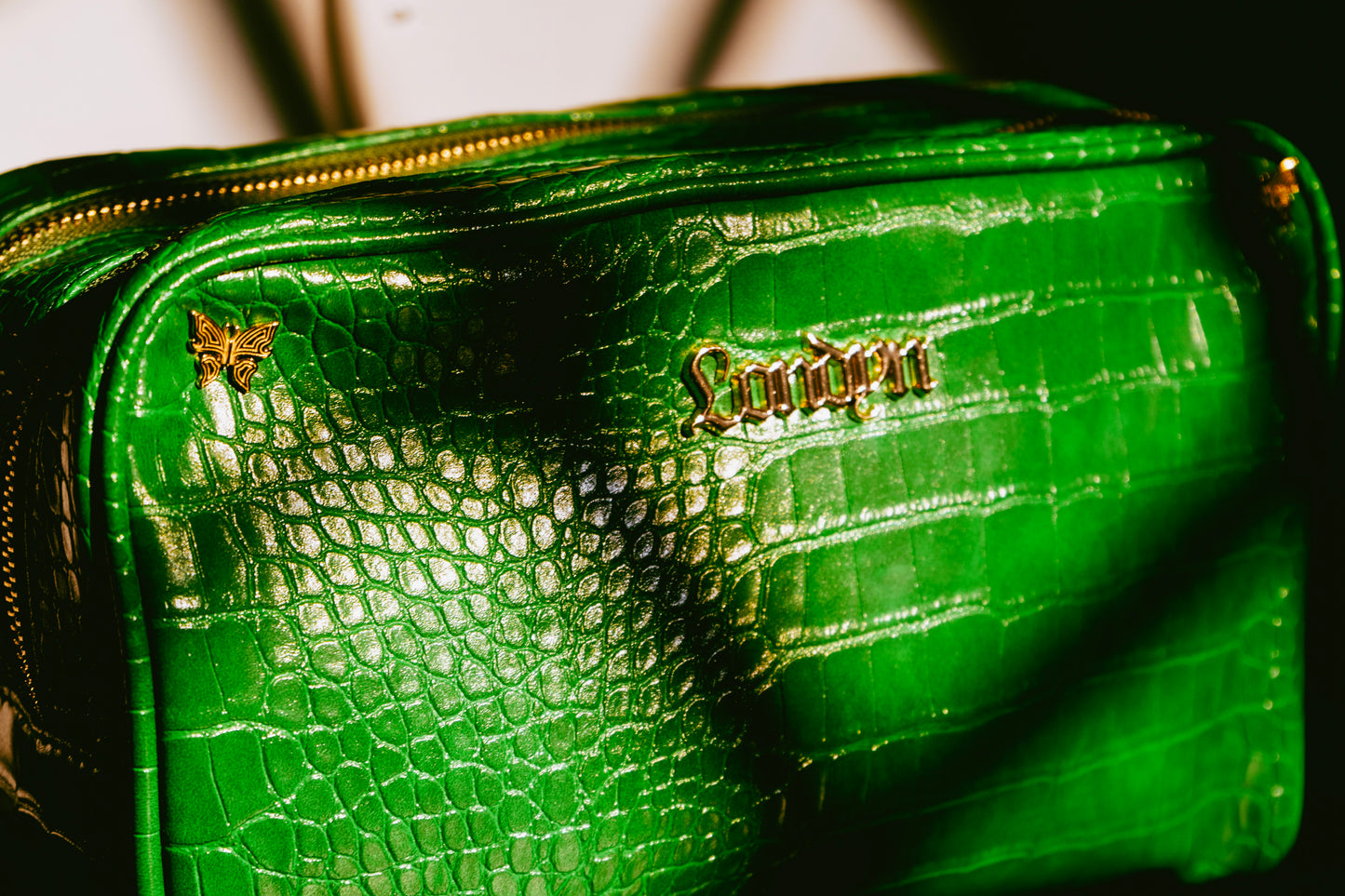 Crocodile Toiletry Bag