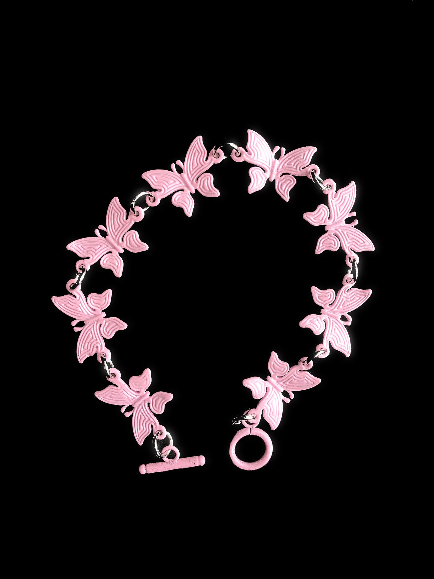 Pink Butterfly Bracelet
