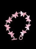 Pink Butterfly Bracelet