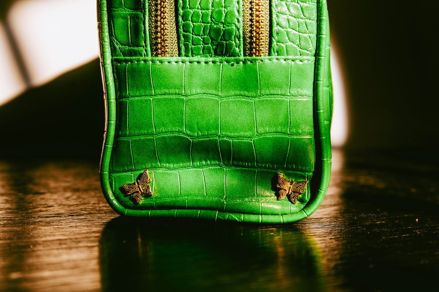 Crocodile Toiletry Bag