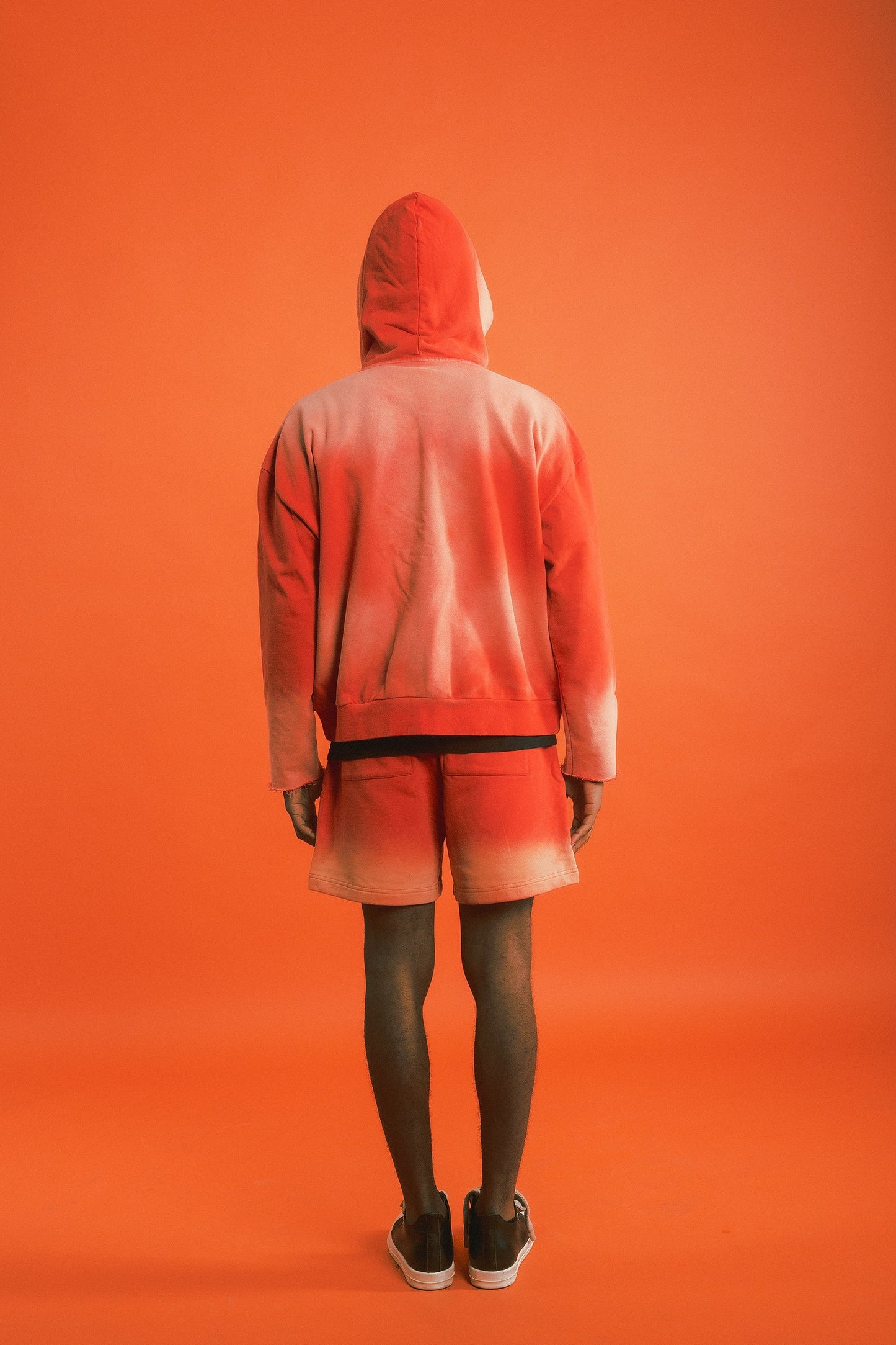 Londyn Chrome Orange Hoodie
