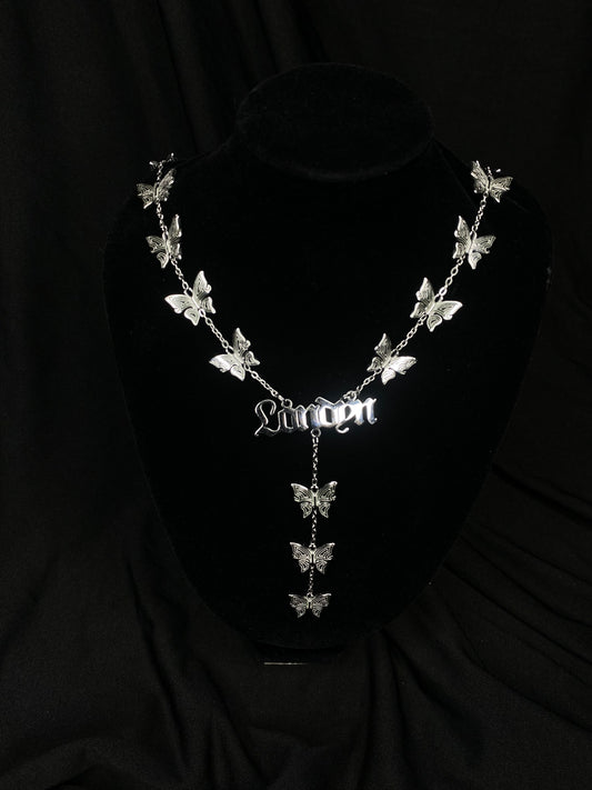 Silver Lariat Chain